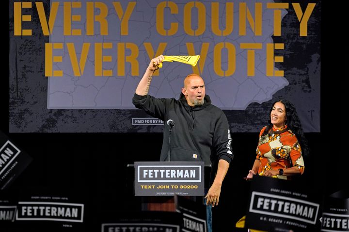An Emotional John Fetterman Returns To Campaign Trail With Raucous Rally
