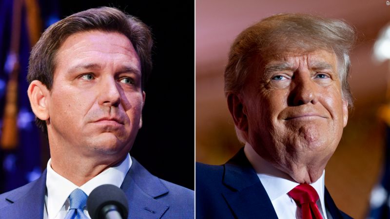 Trump takes aim at DeSantis in first major campaign swing, says he’s trying to ‘rewrite history’ on his Covid-19 record – CNN