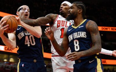 White scores season-high 31 as Bulls beat Pelicans 124-118