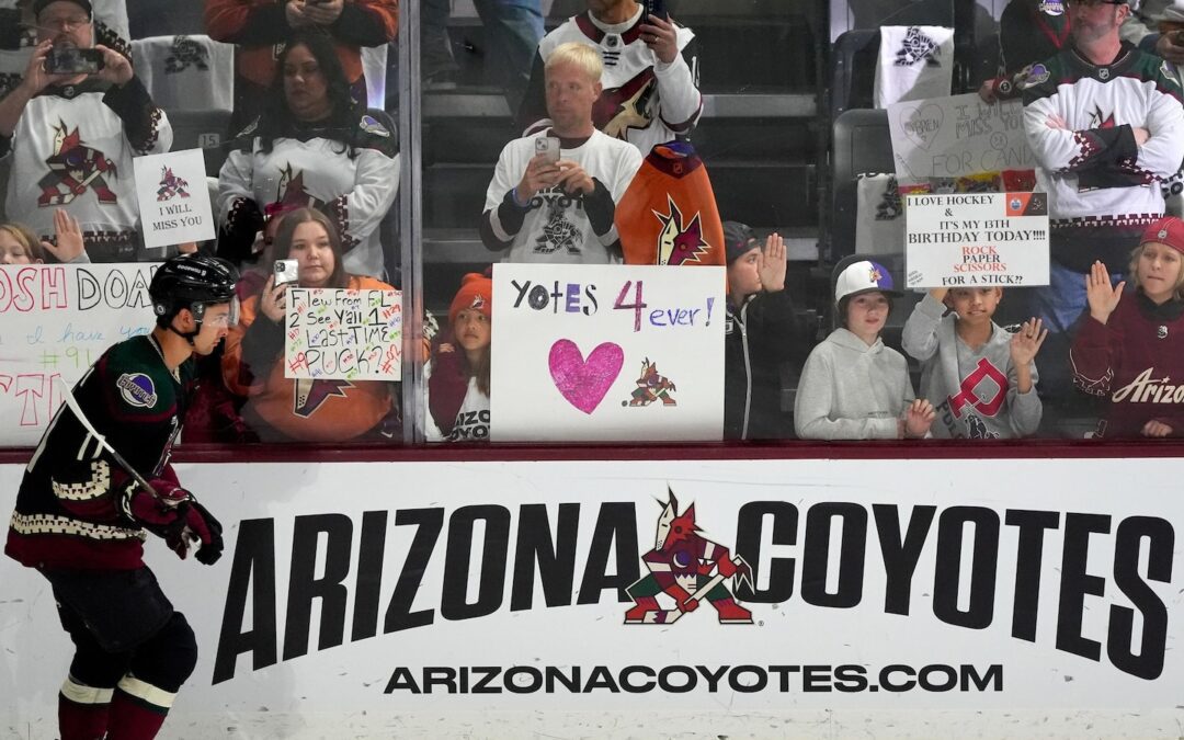 Coyotes close out 28-year tenure in Arizona with 5-2 win over Oilers