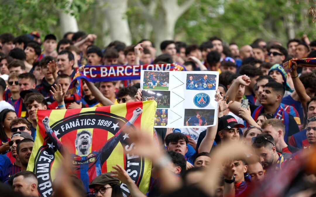 Group condemns ‘humiliating searches’ by security at Barcelona stadium