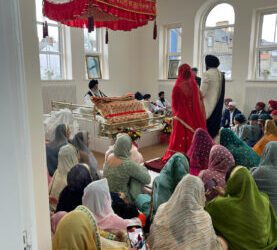 In Northern Ireland, a long-awaited gurdwara opens with a wedding