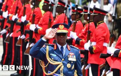 Kenya’s military chief dies in helicopter crash