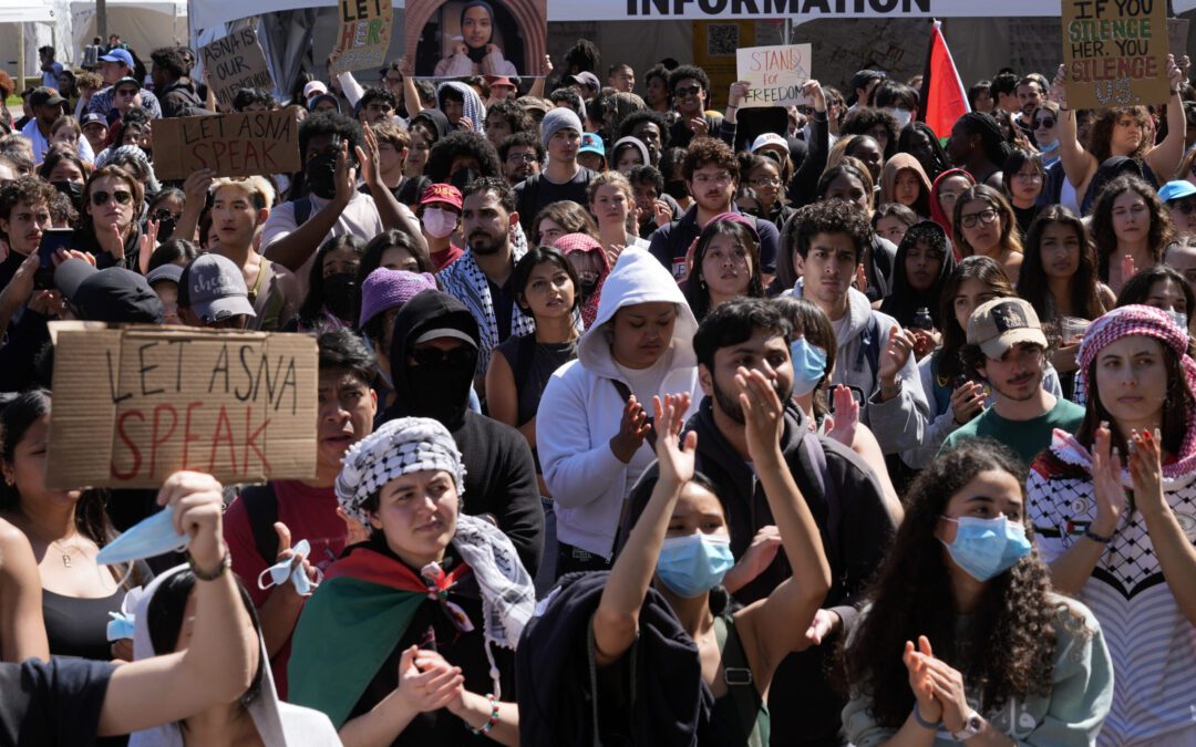 With graduation near, colleges seek to balance safety and students’ right to protest Gaza war