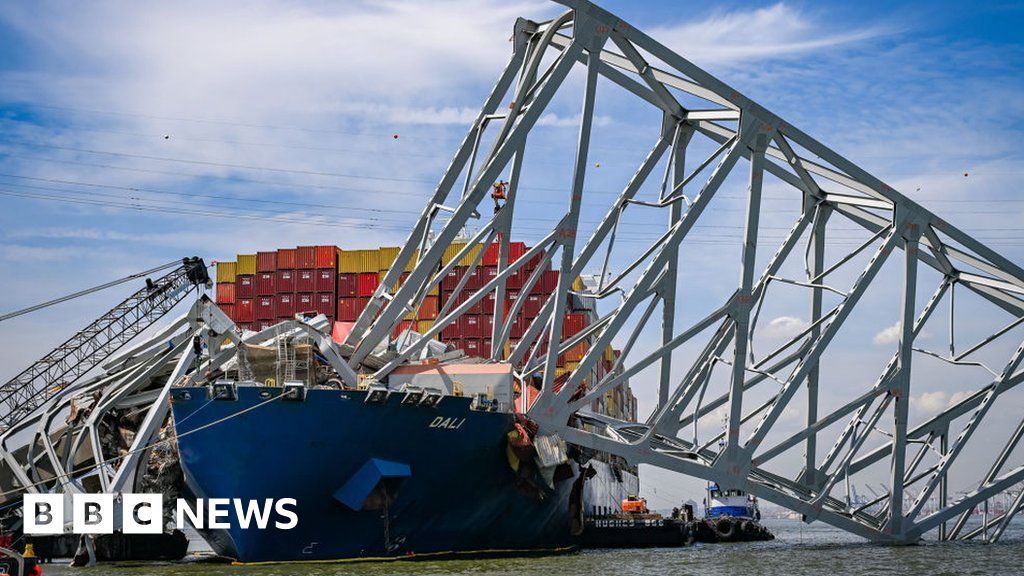 Crew trapped on Baltimore ship, weeks after bridge collapse