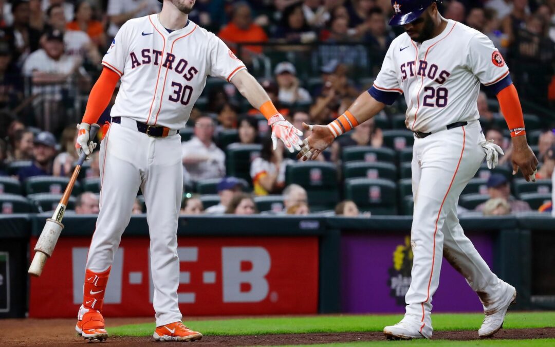 Singleton homers, Altuve adds 3 hits as Astros take series with 8-2 win over Guardians