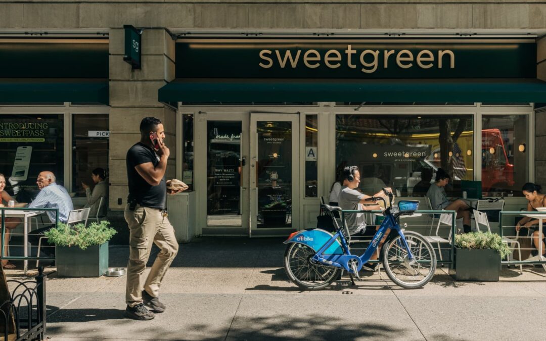 Sweetgreen shares soar 35% after company beats revenue expectations